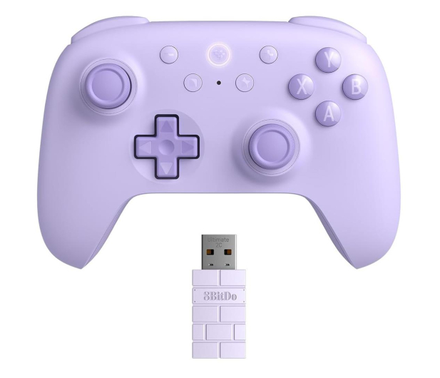 8BitDo Ultimate 2C Wireless Pad Purple RET00469 - 1292696 - zdjęcie